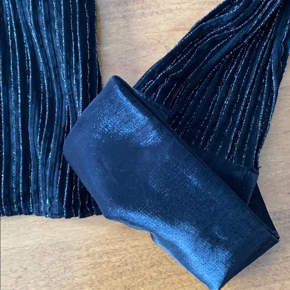 Vintage Translucent Zip Blouse with Sparkle - Picture 11 of 13